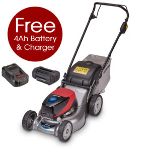Honda HRG416XBP 16" Push IZY-On Battery Lawnmower Plus FREE 4Ah Battery & Charger