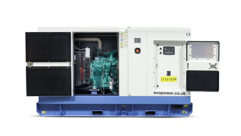 EVOPOWER 110KVA CUMMINS DIESEL GENERATOR 3 PHASE 400/230 UKC110ECO - Image 2