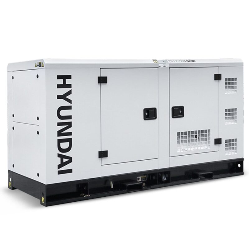 Hyundai DHY22KSEm 1500rpm 22kVA Single Phase Diesel Generator - Image 9