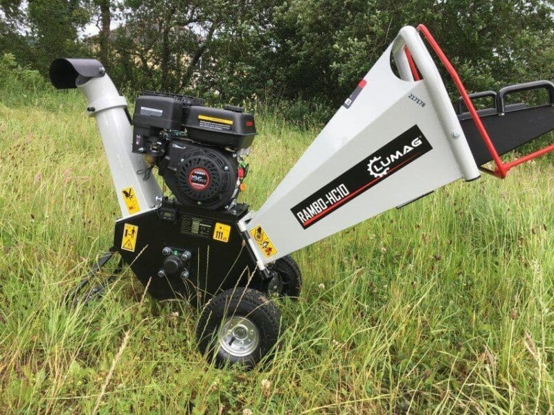 Lumag RAMBO HC10 100mm 196cc Petrol Wood Chipper - Image 4