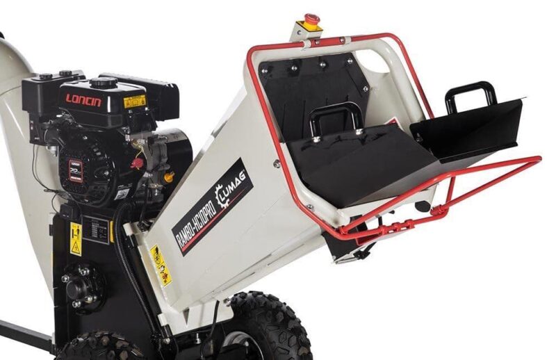 Lumag RAMBO HC10PRO 100mm Petrol Wood Chipper - Image 5
