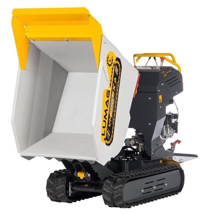 Lumag VH500A 500kg Track Barrow with Petrol Loncin Engine and Hydraulic Tip - Image 3