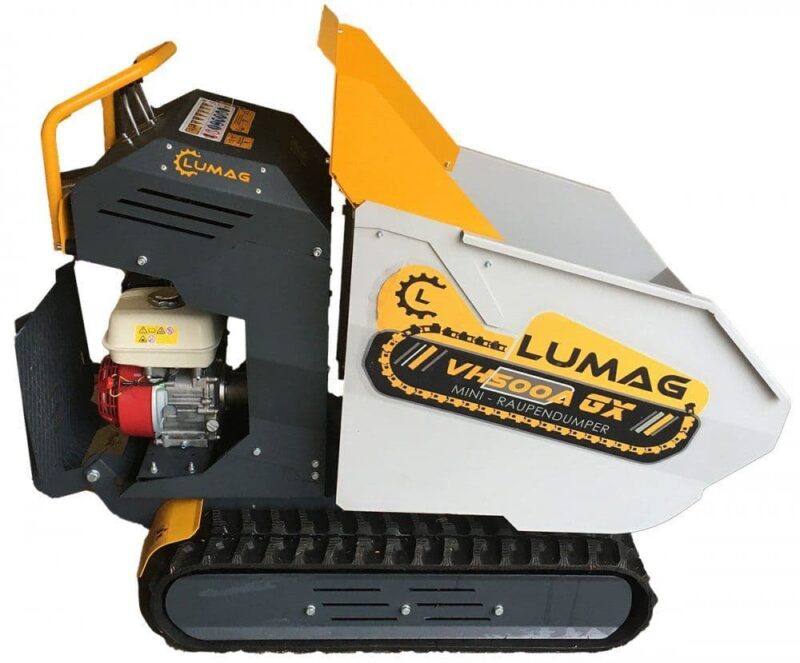 Lumag VH500PRODA 500kg Professional Petrol Track Barrow with a Diesel Engine - Image 6