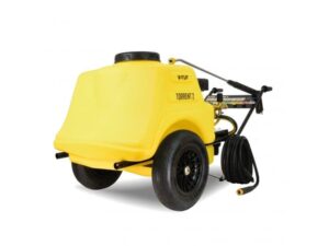 TORRENT2 Industrial 7HP 150L Mini-Bowser Petrol Pressure Washer - 2755psi, 190 Bar, 13L/min
