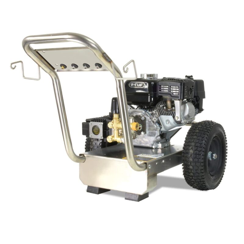 V-TUF GB065 200BAR 12L/MIN INDUSTRIAL 6.5HP HONDA PETROL PRESSURE WASHER C/W GEARBOX - Image 2