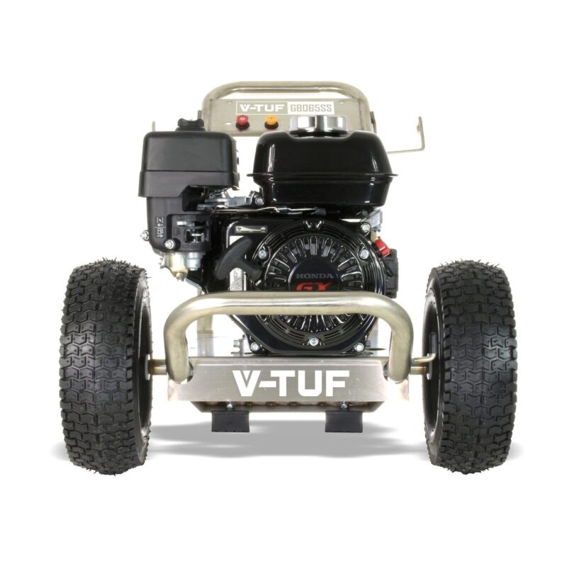 V-TUF GB065 200BAR 12L/MIN INDUSTRIAL 6.5HP HONDA PETROL PRESSURE WASHER C/W GEARBOX - Image 3