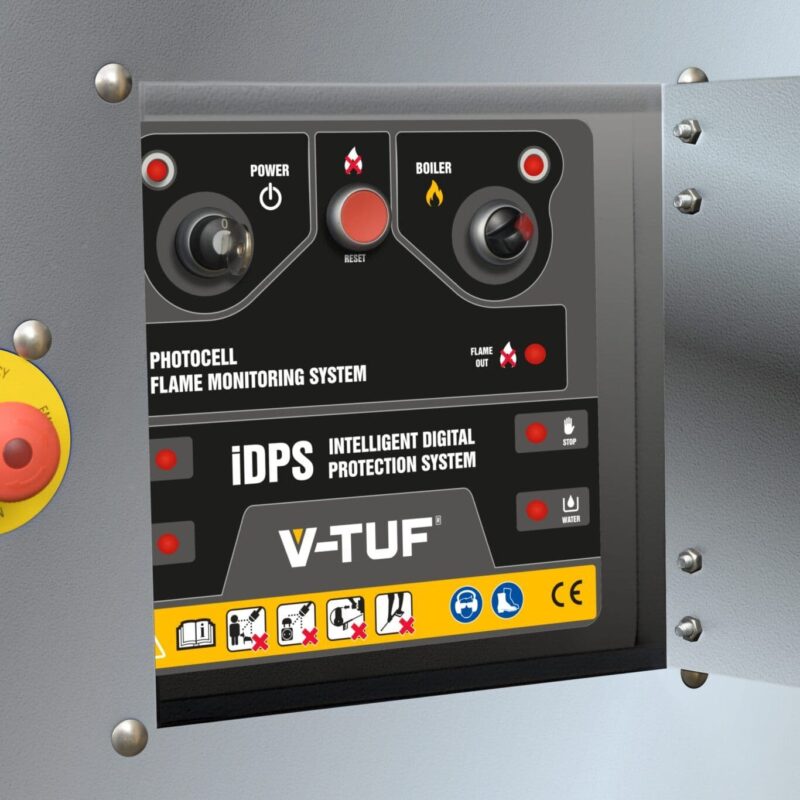 V-TUF RAPID SXL - 110v STATIC HOT SITE PRESSURE WASHER 304 S/S Cabinet - 100 Bar 12L/Min - Image 2