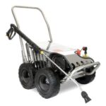 V-TUF RAPIDSSC110v All-Stainless Industrial Mobile Site Pressure Washer - 1500psi, 100Bar, 12L/min